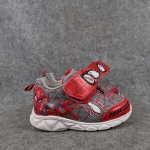 Casual Shoes Kids Toddler 7 Sneakers Spider Man Casual Active Red Baby Trainers